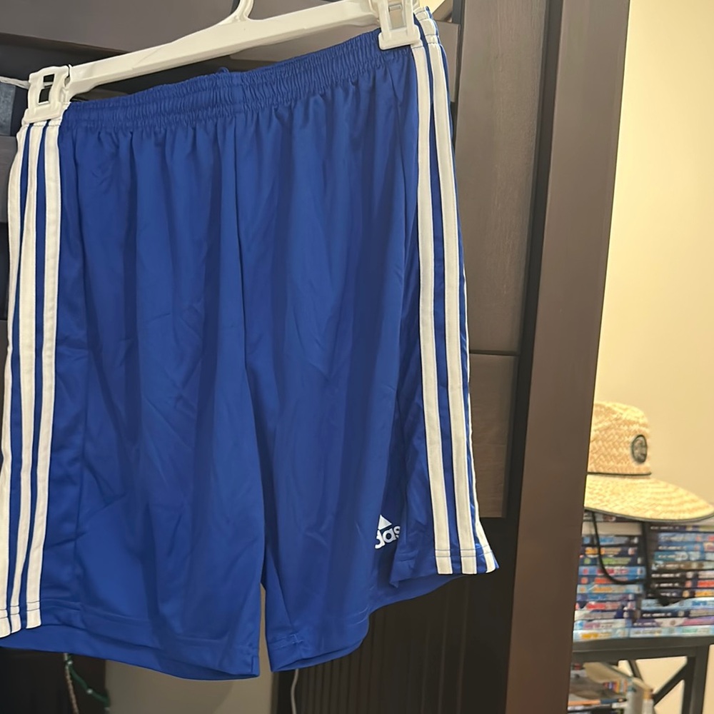 Adidas Men's Royal Blue Sports Shorts